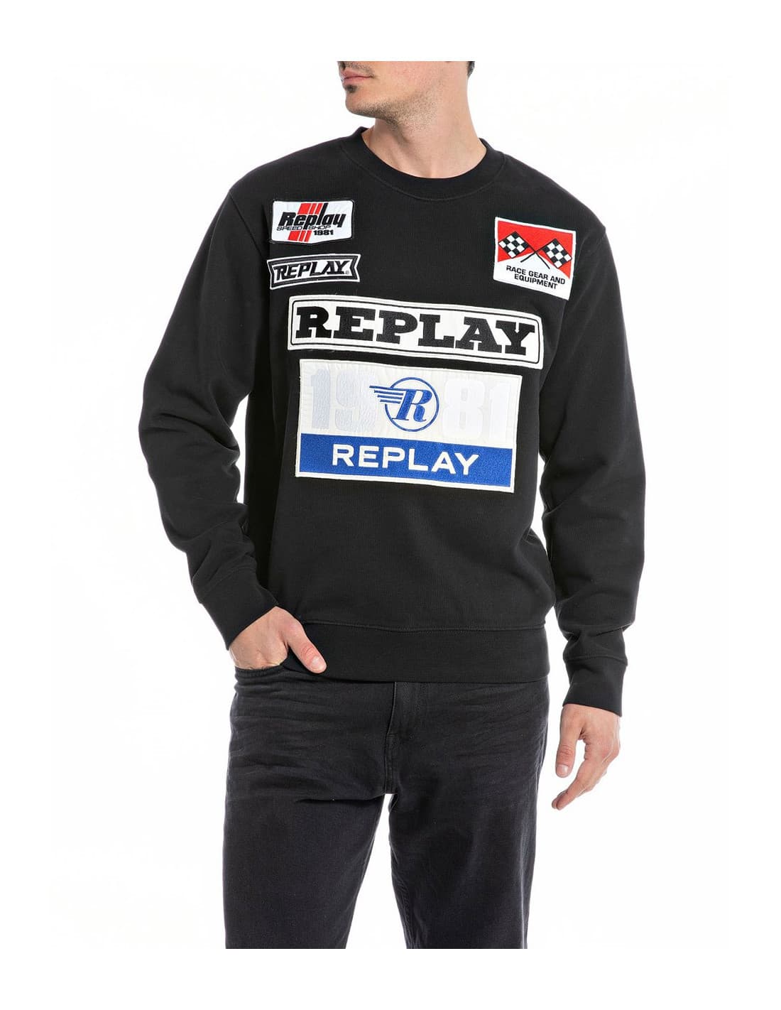 REPLAY M6718.000.22890CS - Sweat-shirt 2