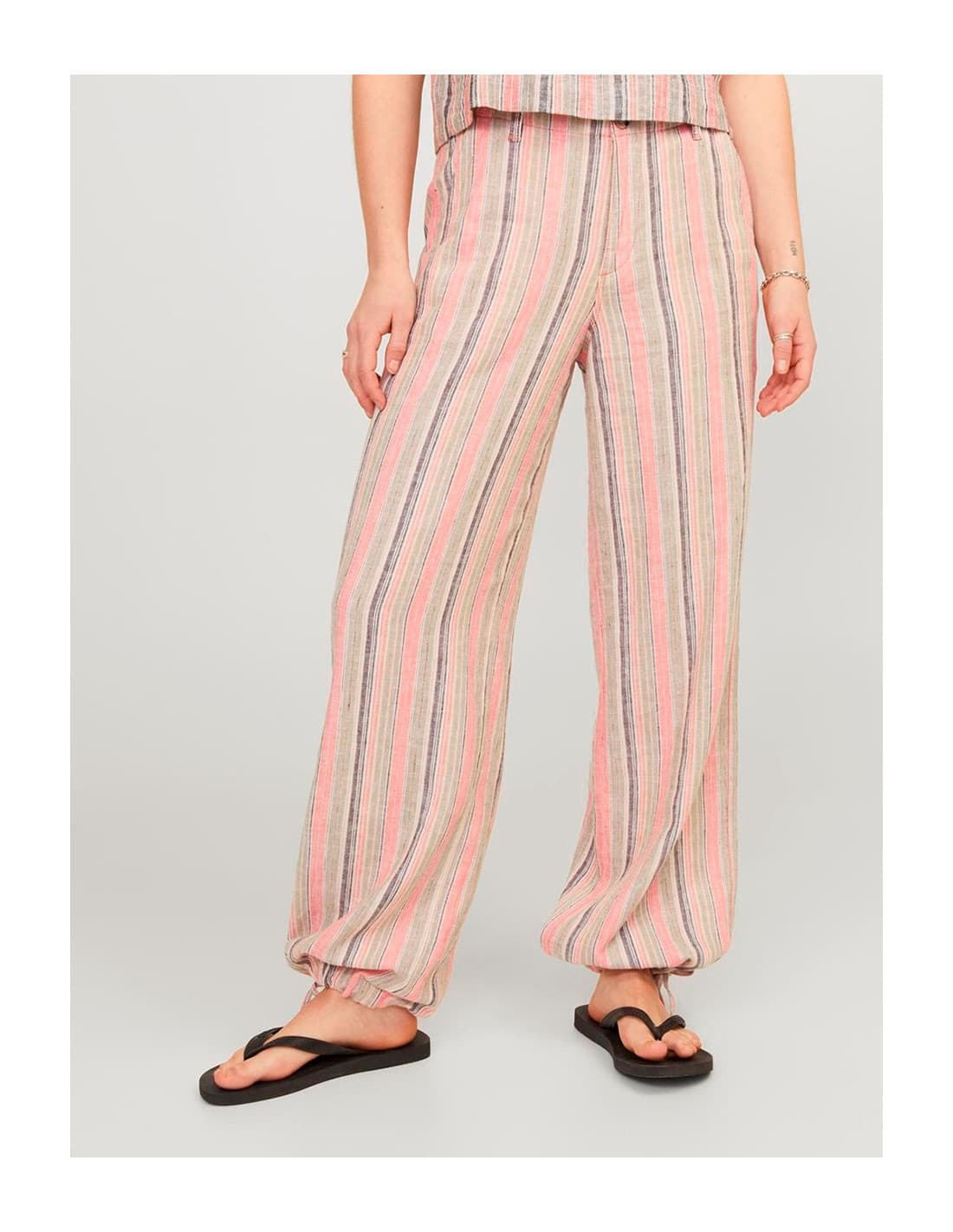 Pantalon JJXX Raya Linen MW 1