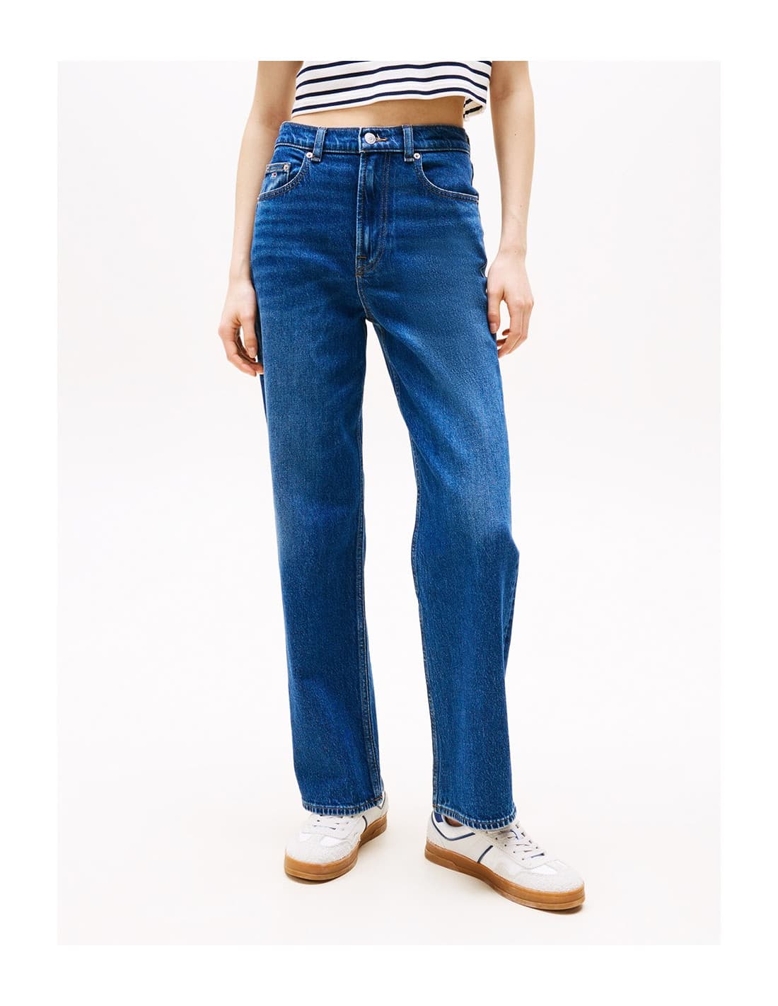 TOMMY HILFIGER DW0DW20054 - Jean droit 1