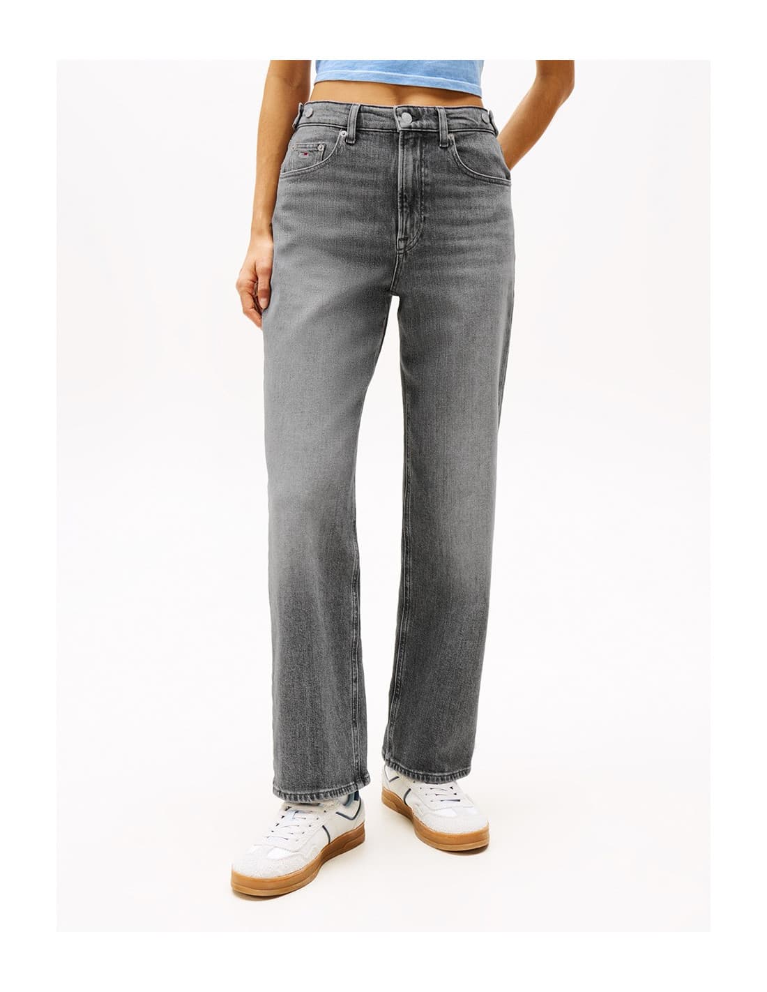 TOMMY HILFIGER DW0DW20059 - Jean droit 1