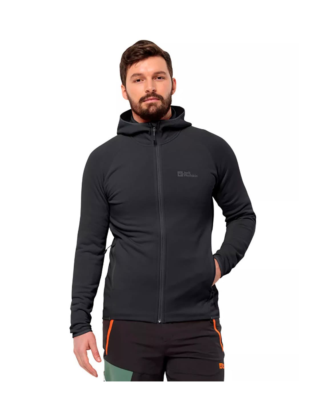 Polaire à capuche JACK WOLFSKIN Baiselberg FZ 1