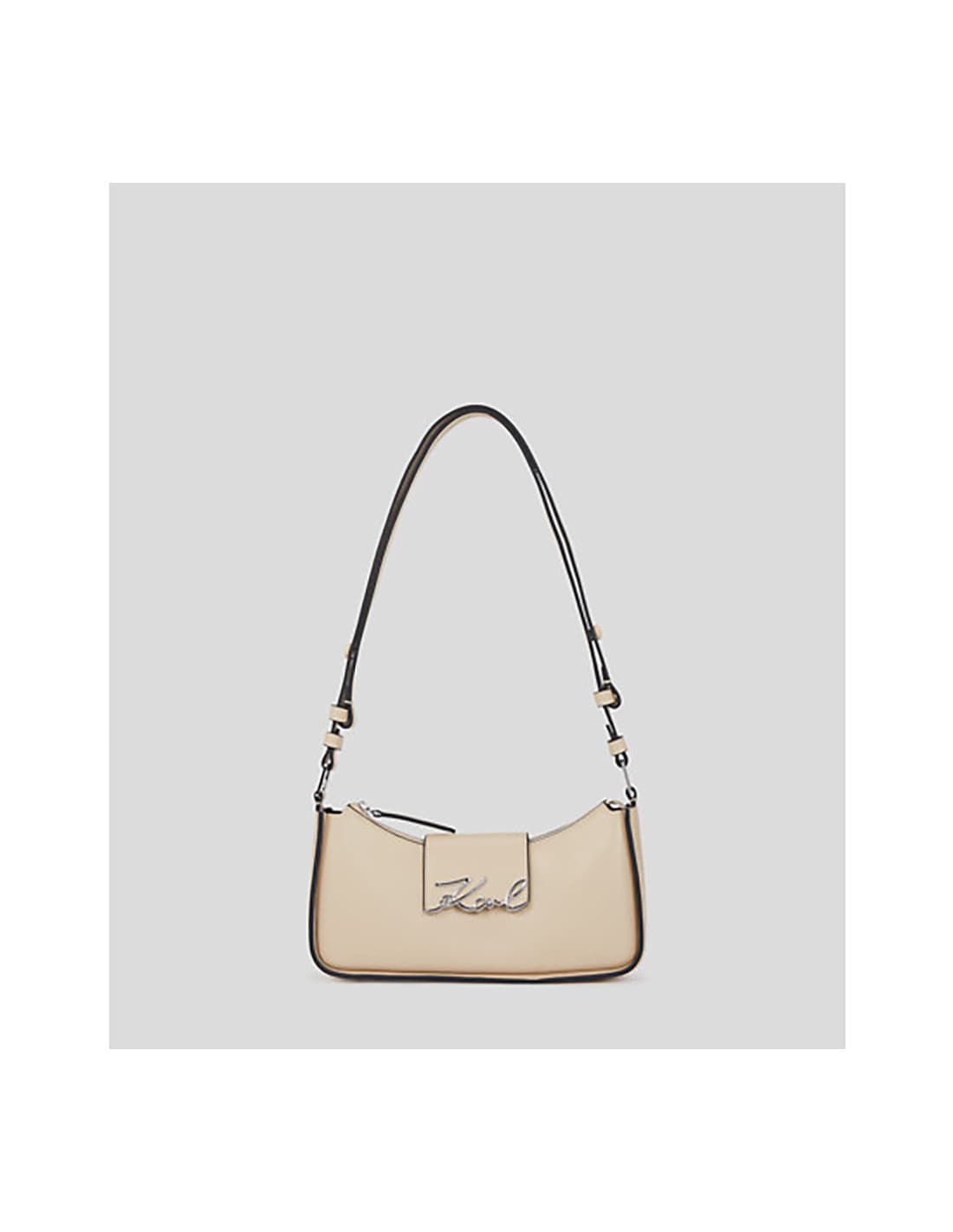 Sac KARL LAGERFELD Signature Sm à fermeture éclair 2