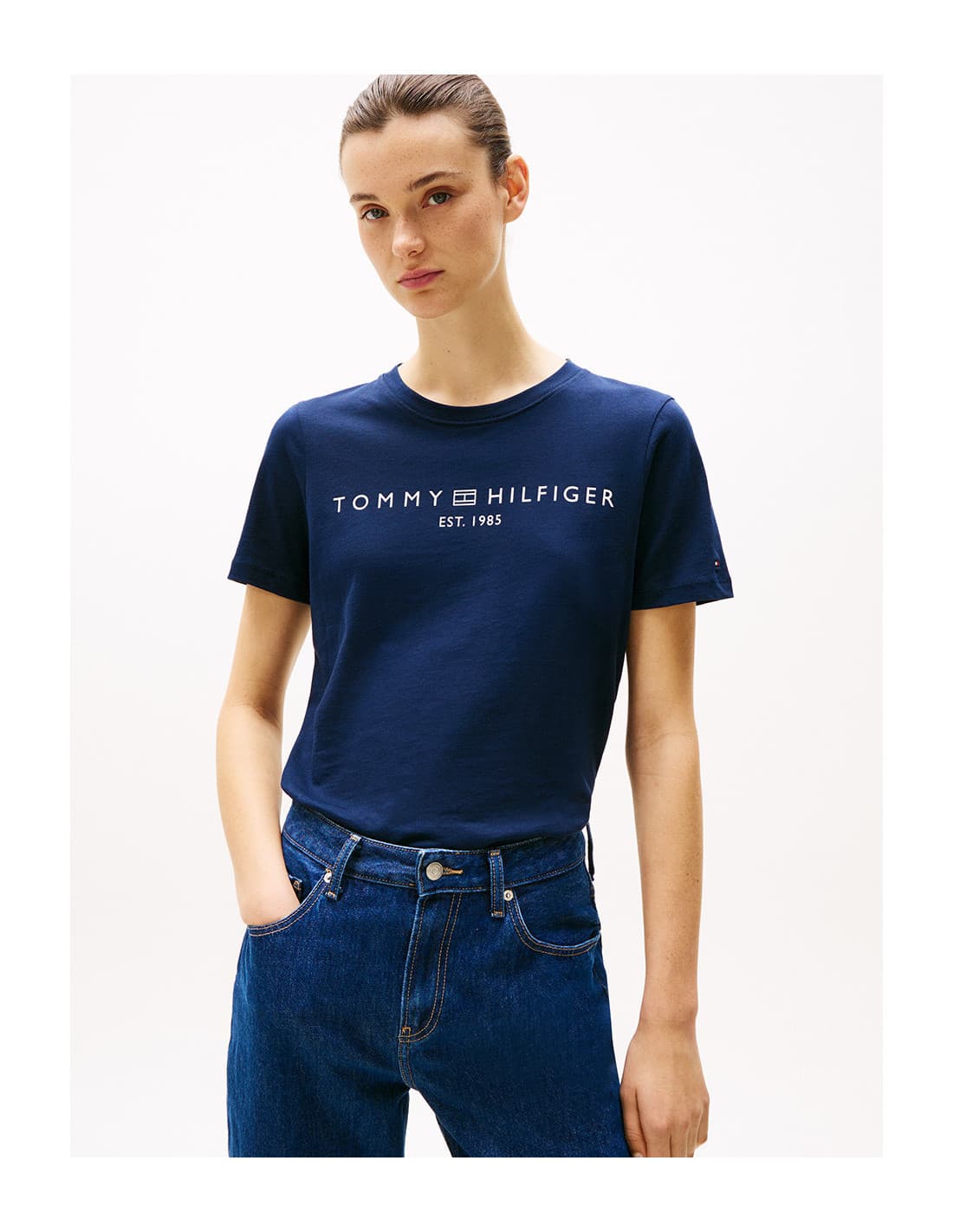 T-shirt TOMMY HILFIGER WW0WW40276 2