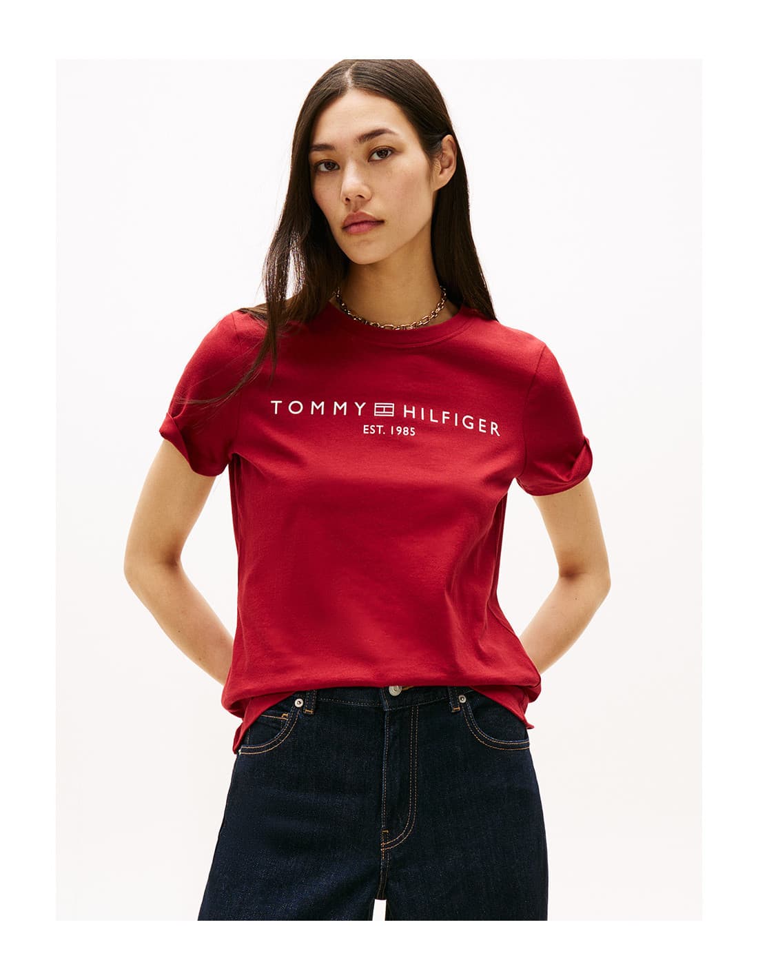 T-shirt TOMMY HILFIGER WW0WW40276 3