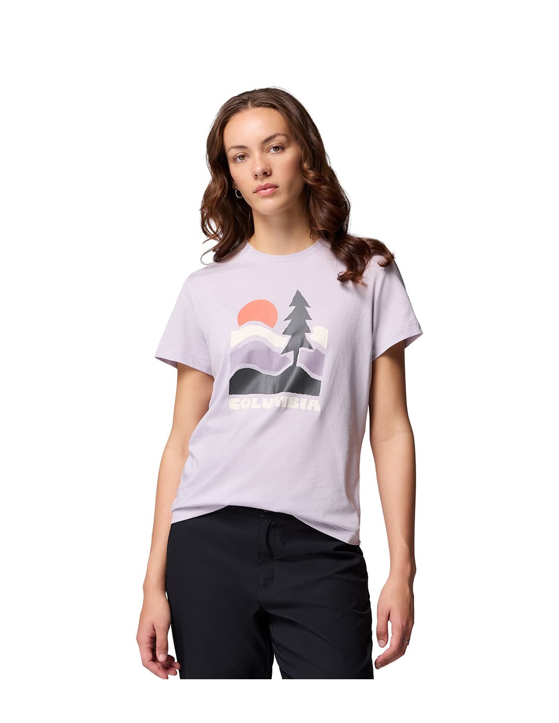 T-shirt à manches courtes ajustées à motif graphique Columbia Ruby Springs 1