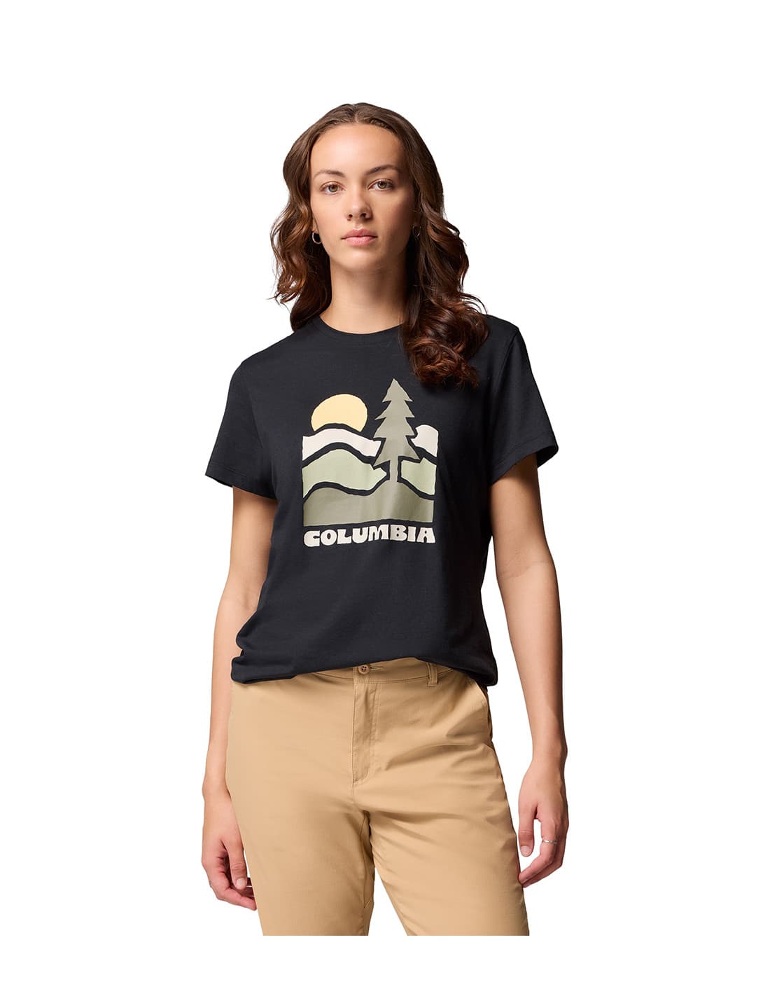 T-shirt à manches courtes ajustées à motif graphique Columbia Ruby Springs 3