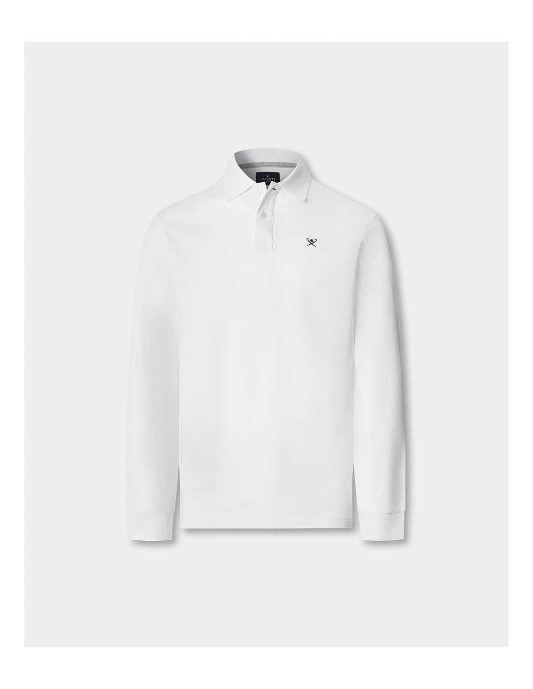 Polo HACKETT Slim Fit Logo Ls 4