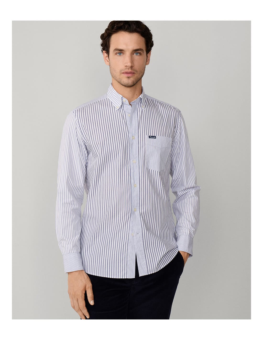 FAçONNABLE Cl Bd Multi Stp Pop - Chemise 1