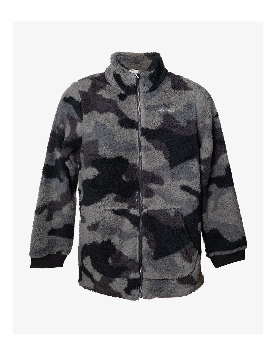 Veste polaire zippée Columbia Rugged Ridge II avec imprimé Sherpa 2