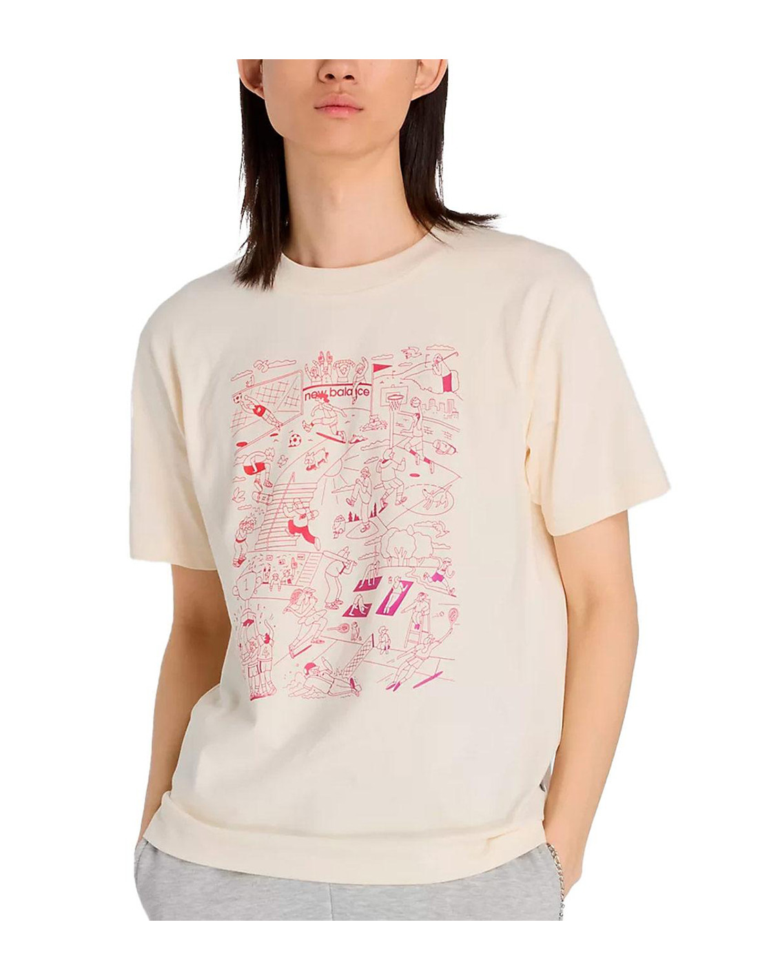 T-shirts NEW BALANCE-MT53913 1