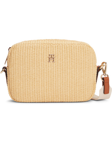 Sac bandoulière en raphia TOMMY HILFIGER 1