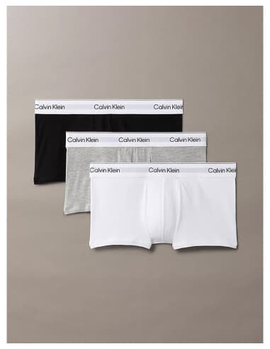CALVIN KLEIN LV00NB4389 - Lot de 3 boxers 8