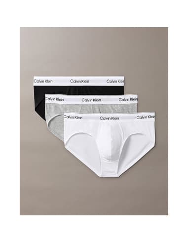 CALVIN KLEIN LV00NB4388 - Lot de 3 slips 3