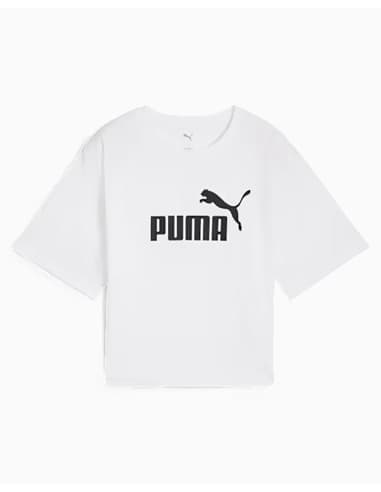 T-shirt court PUMA Essentials à logo n° 1, coupe décontractée 1