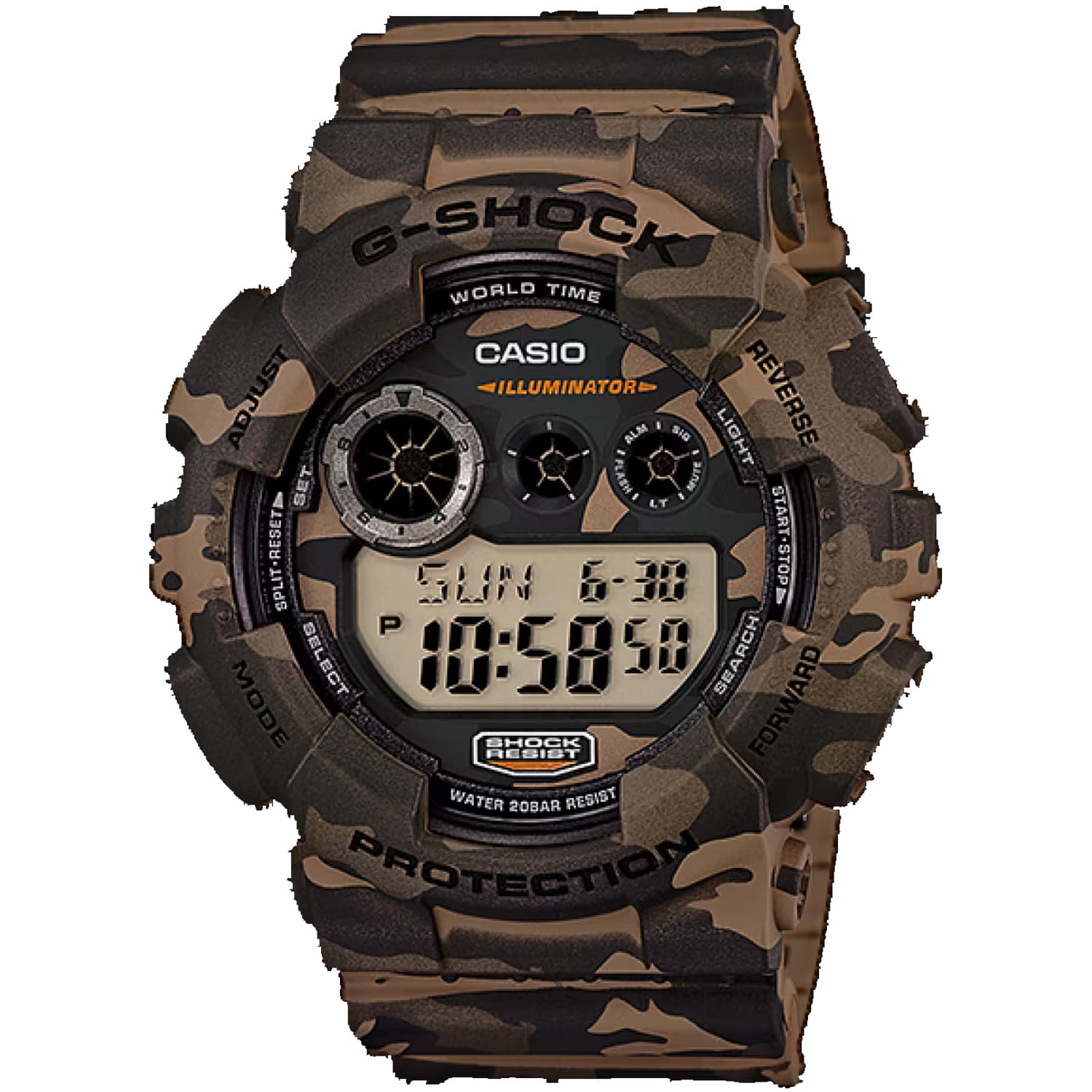 Casio Men's G-Shock GD-120 Series 1
