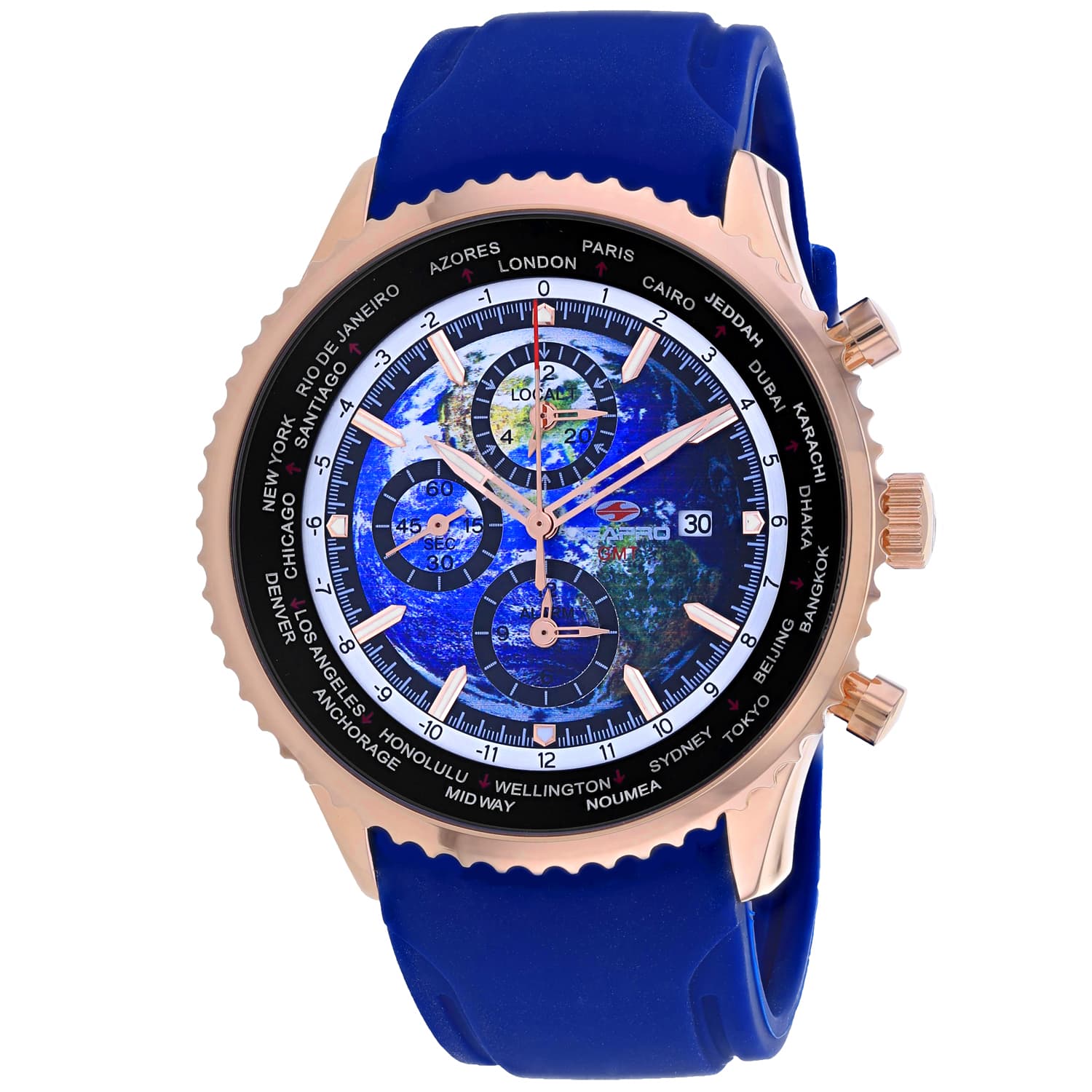 Seapro Men's Meridian World Timer GMT 1