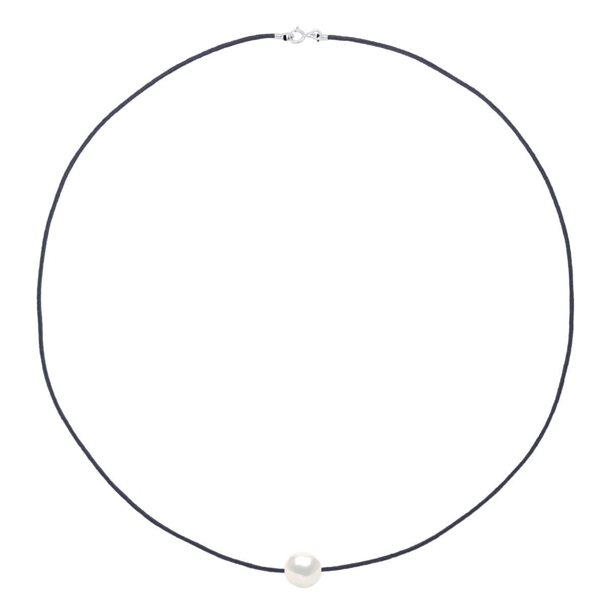Collier Perles d'Eau Douce Baroques 11-12 mm — Argent 925 Millièmes — 42 cm 3
