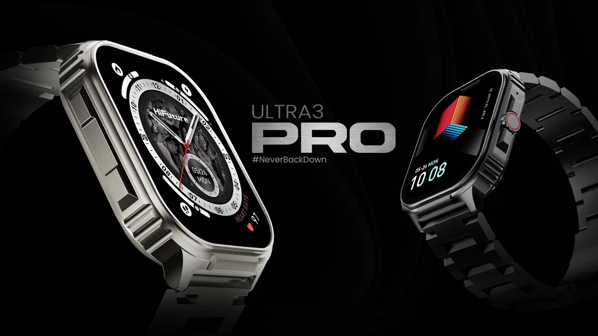 HiFuture Ultra 3 Pro - Montre connectée stylée sport IP68 3
