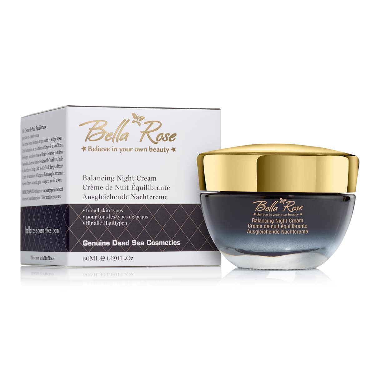 Crème de nuit équilibrante Dead Sea 1