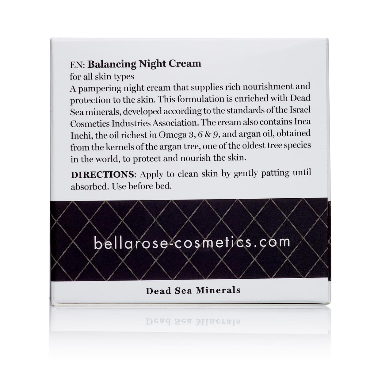 Crème de nuit équilibrante Dead Sea 4