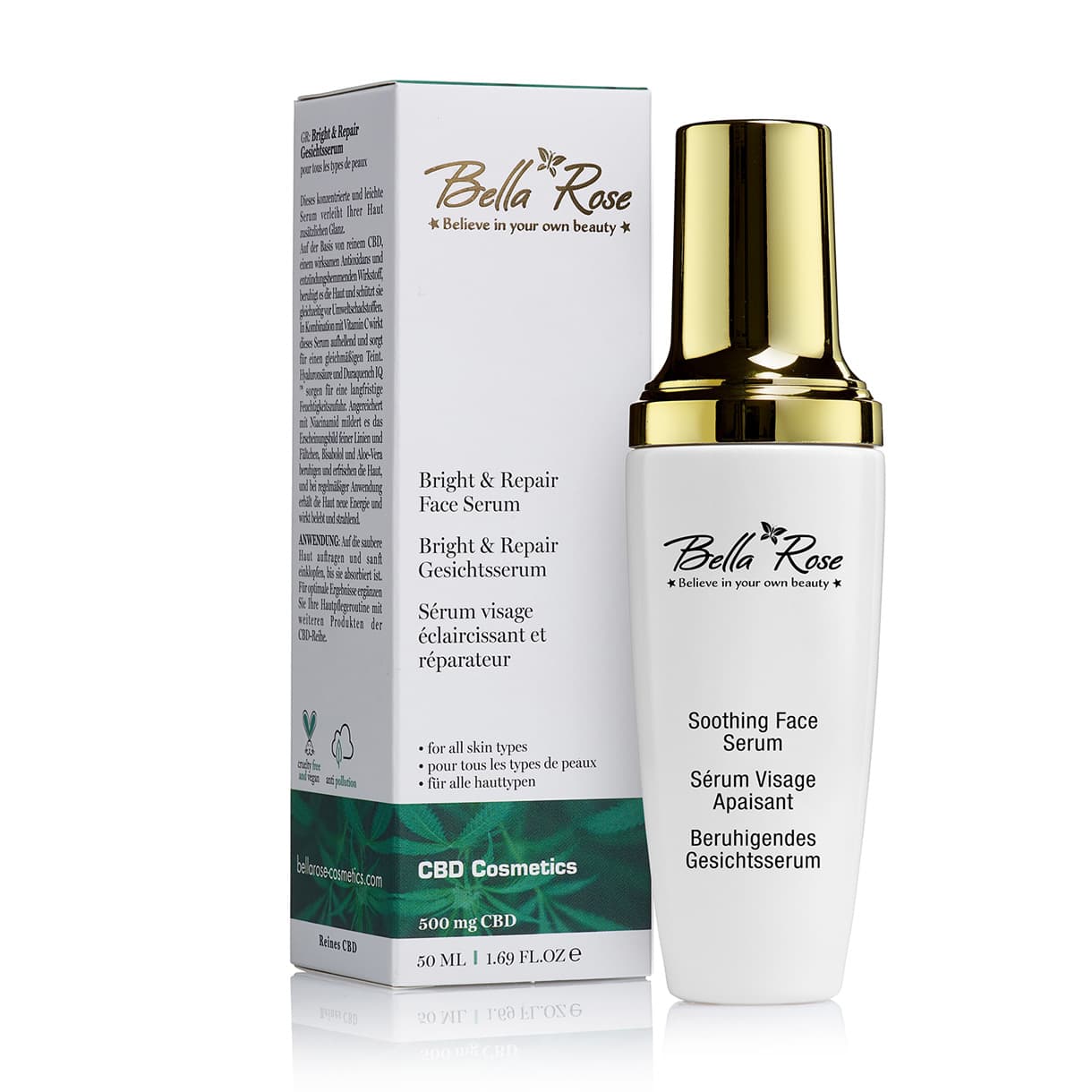 Sérum visage éclat & réparateur CBD 1