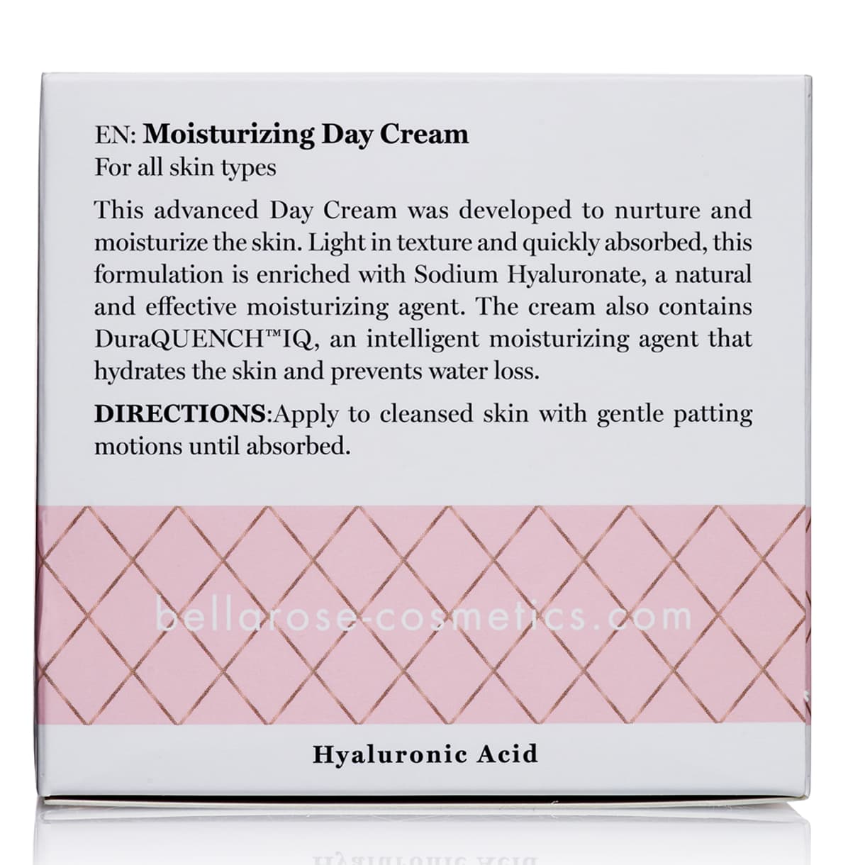 Crème de jour hydratante à l'acide hyaluronique 5