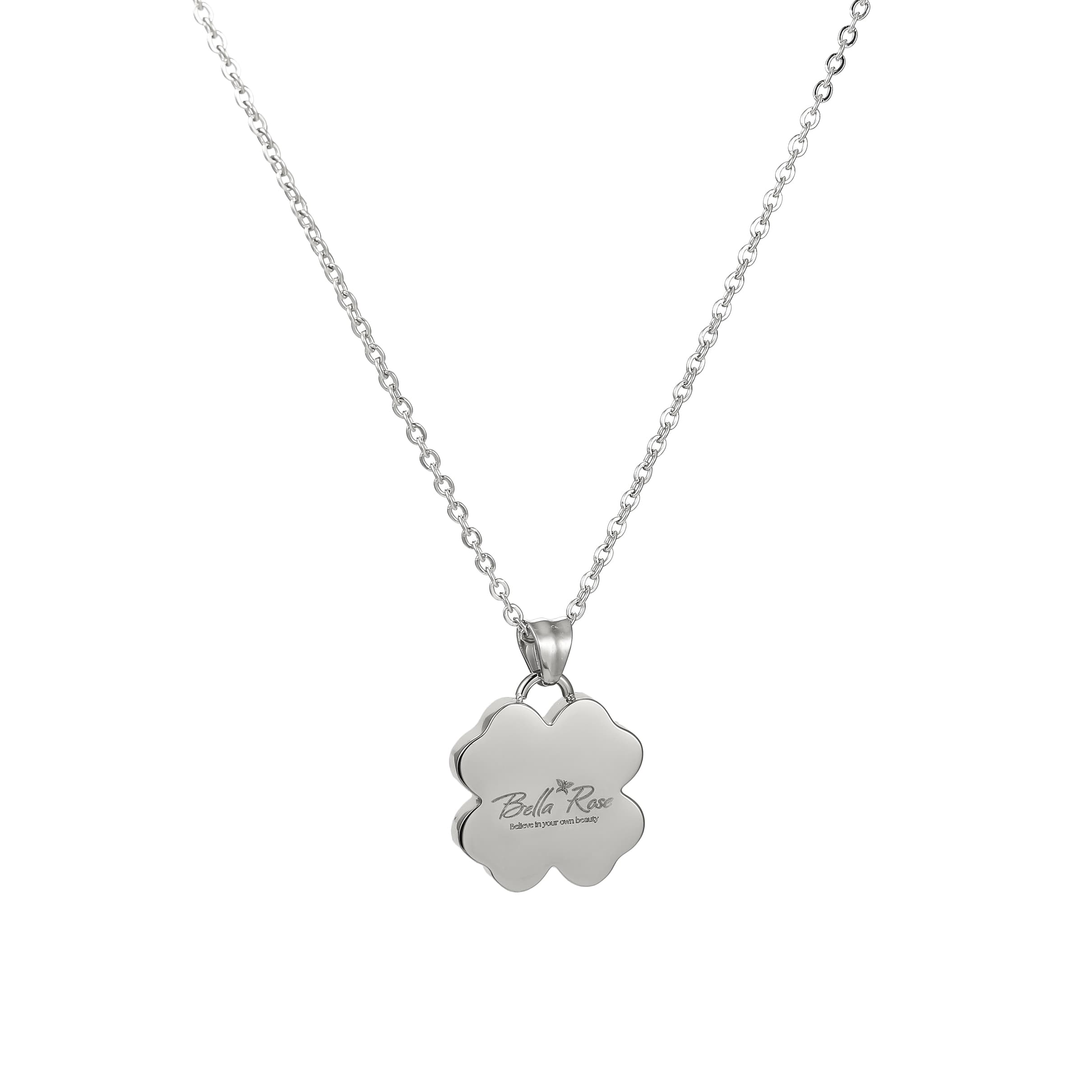 Collier Bellarose Perfume — Trèfle Porte-bonheur (Zirconium) 3