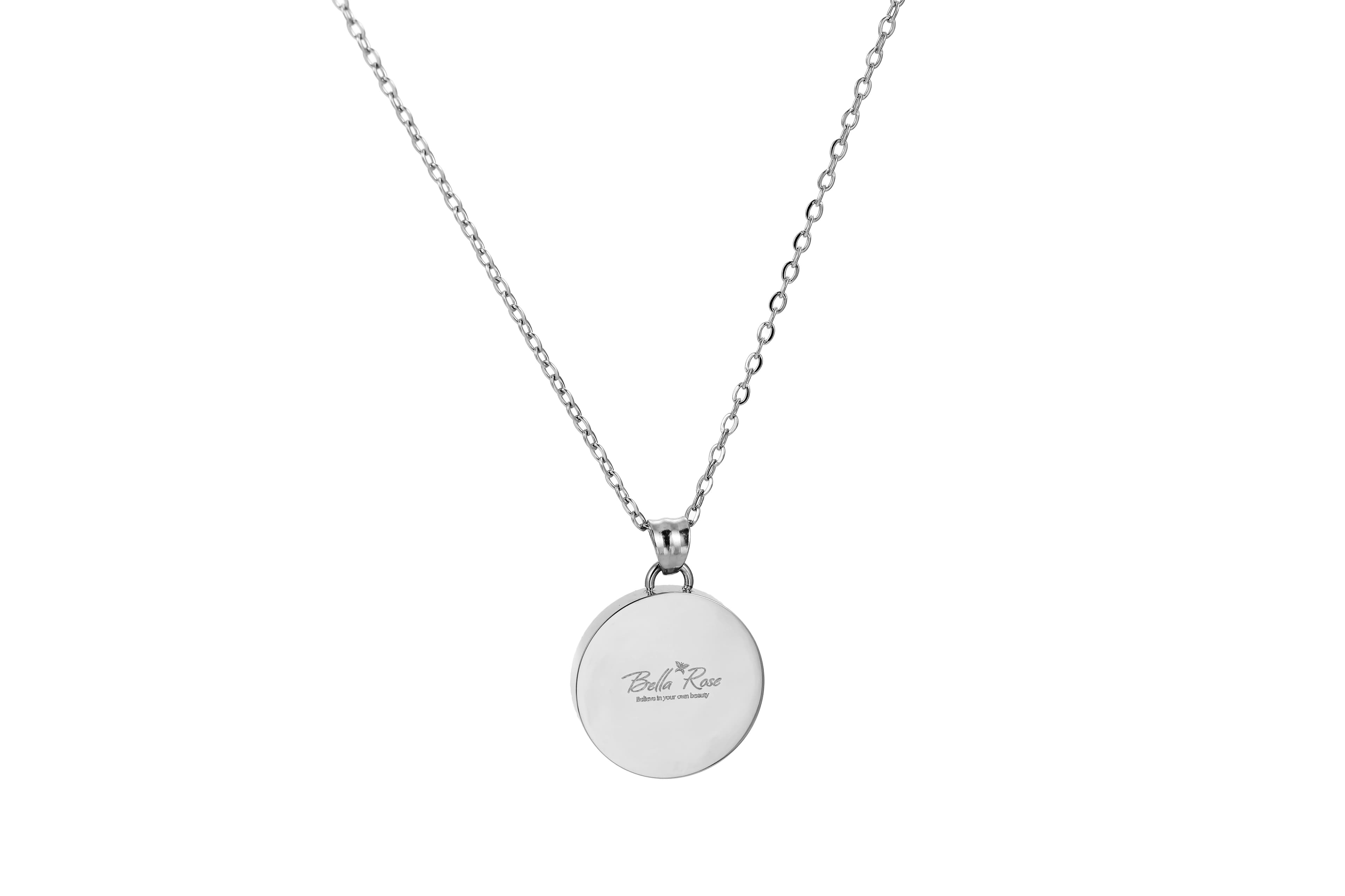 Collier Bellarose Perfume — Zirconium Rond 2