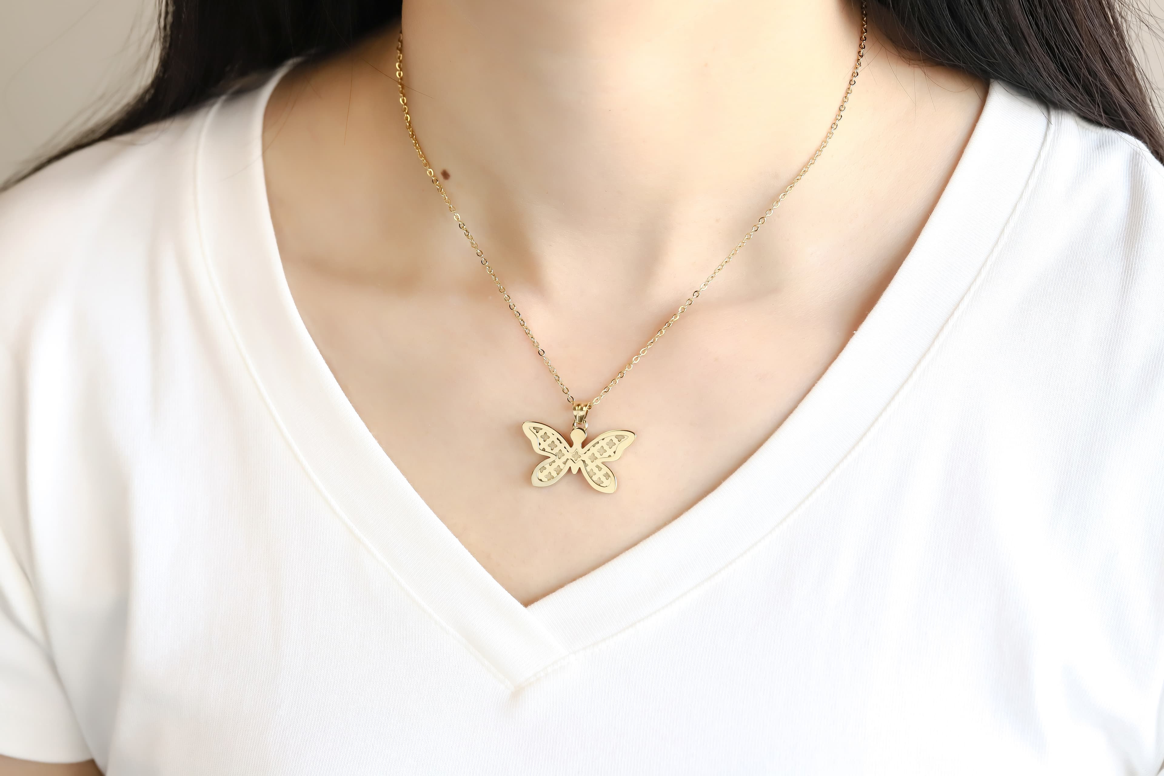 Collier Bellarose Perfume — Papillon 5