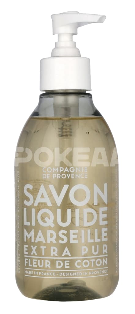 Compagnie De Provence Marseille Liquid Soap 300ml - Cotton Flower 1