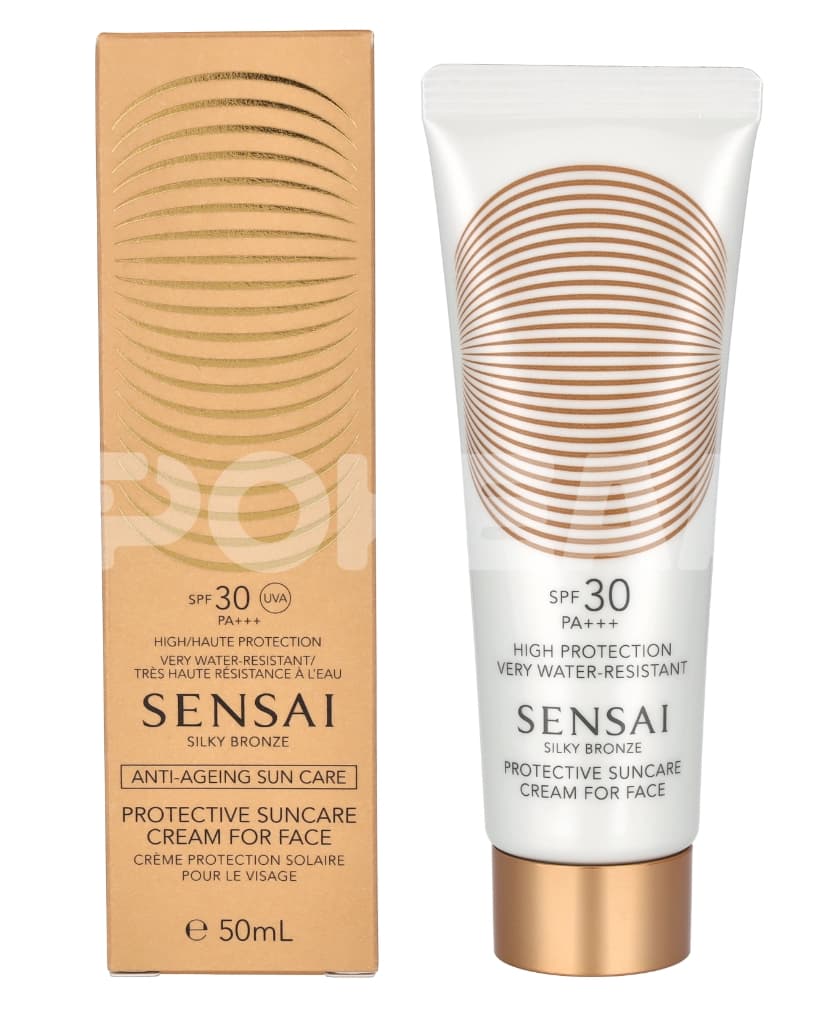 Sensai Silky Bronze Sun Care Cream For Face SPF30 50ml 1
