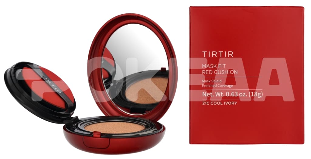 Tirtir Mask Fit Red Cushion Foundation SPF40 18g - #21C Cool Ivory 1