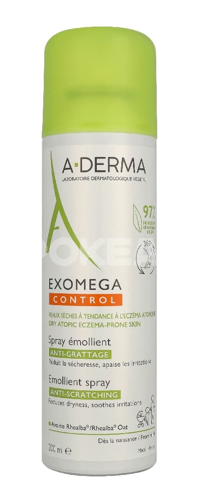 A-Derma Exomega Control Emollient Spray 200ml 1