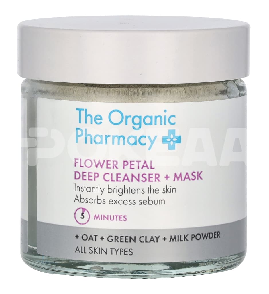 The Organic Pharmacy Flower Petal Deep Cleanser & Mask – 40 g 2
