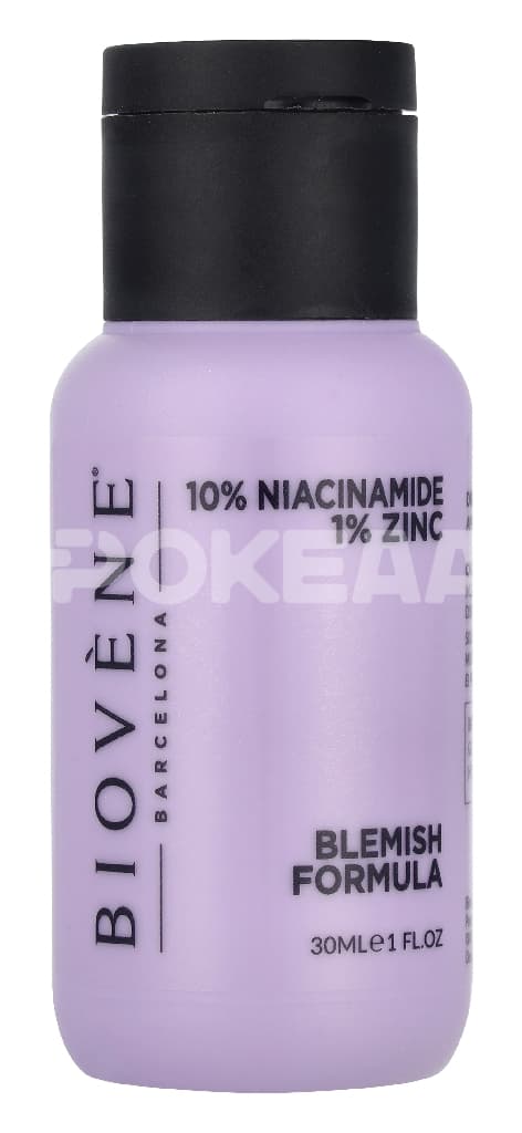 Biovene Blemish Formula 10% Niacinamide 1% Zinc Face Serum 30ml 2