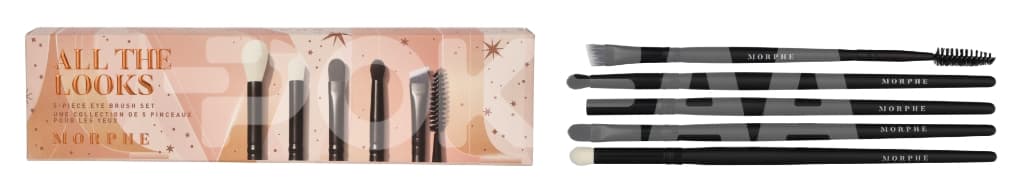 Morphe All The Looks Eye Brush Set - 5 Pcs 1