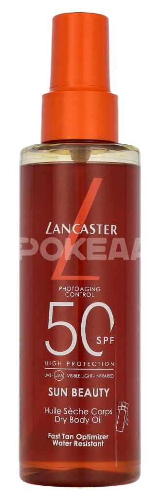 Lancaster Sun Beauty Fast Tan Optimizer Satin Dry Oil High Protection SPF50 150ml 1