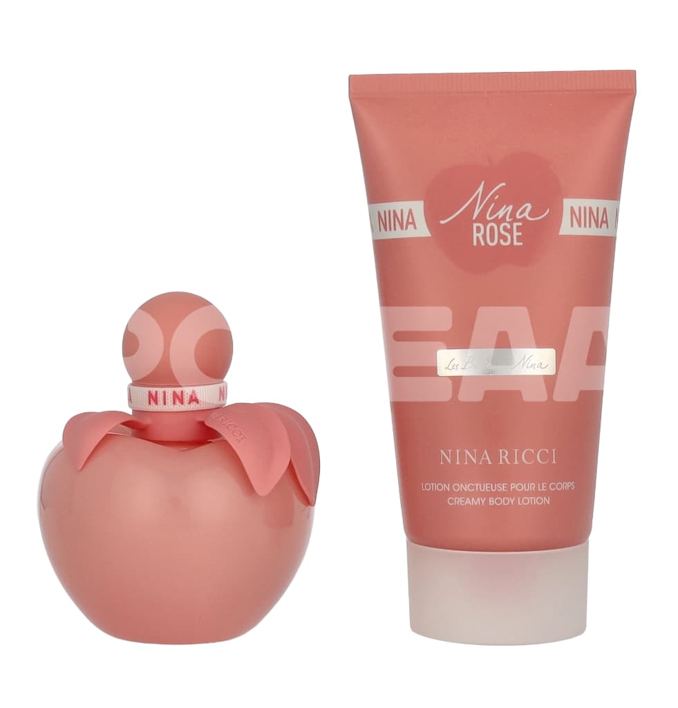 Nina Ricci Nina Rose Les Belles De Nina Giftset 125ml - Edt Spray 50ml/Body Lotion 75ml 2