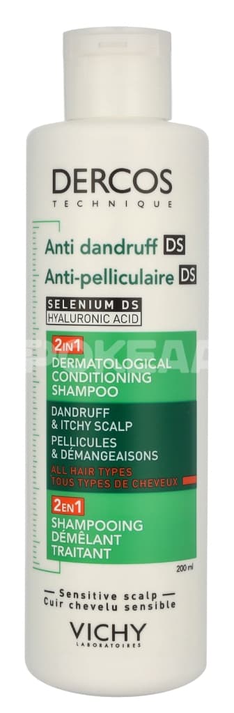 Vichy Dercos Anti-Dandruff 2 In 1 Shampoo 200ml 2