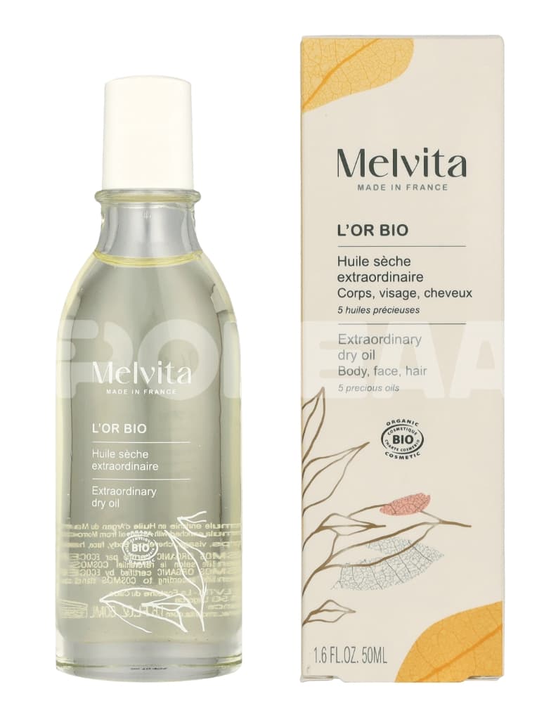 Melvita L'Or Bio Extraordinary Dry Oil 50ml 1