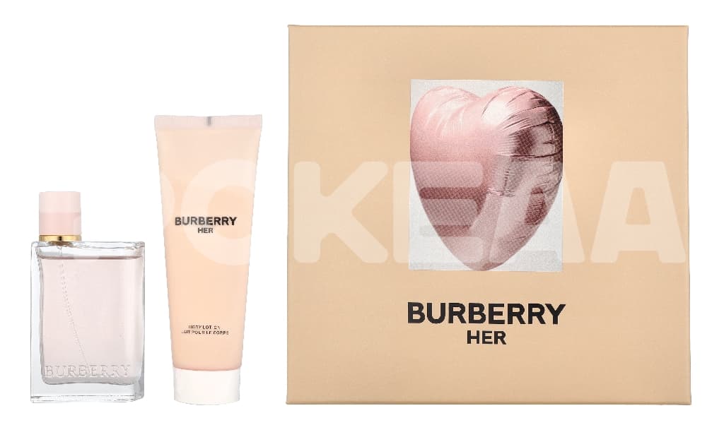Burberry Her Giftset 125ml - Edp Spray 50ml/Body Lotion 75ml 1