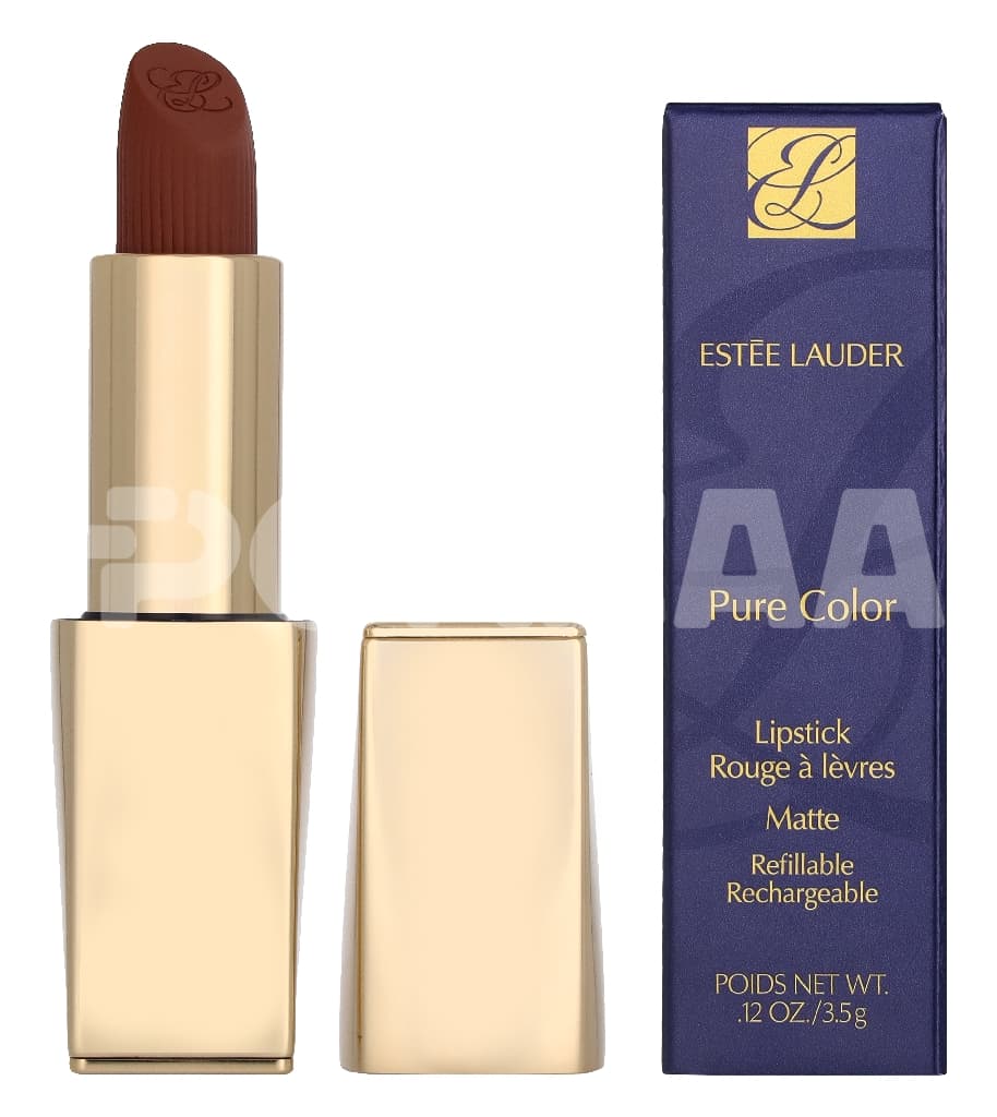 E.Lauder Pure Color Matte Refillable Lipstick 3.5g - #567 Knowing 1