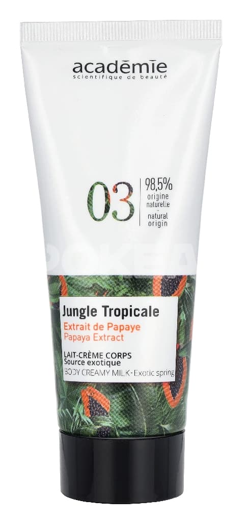 Academie Jungle Tropicale Body Cream Milk Exotic Spring 100ml 2