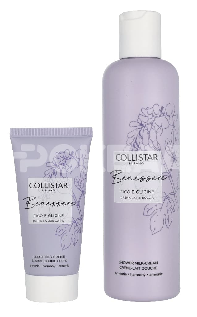Collistar Benessere Fig And Wisteria Set 300ml - Shower Cream Milk 250 ml / Melting Body Butter 50 ml 2