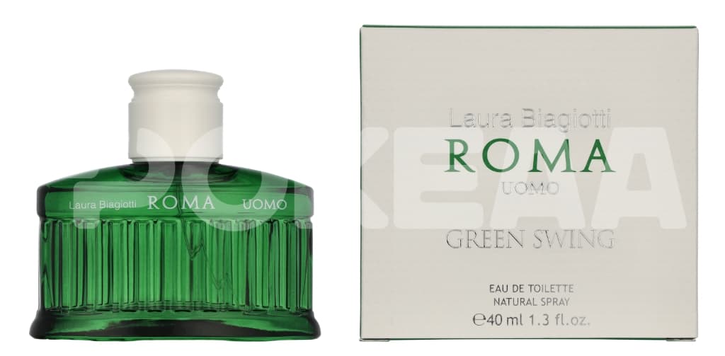 Laura Biagiotti Roma Uomo Green Swing Edt Spray 40ml 1