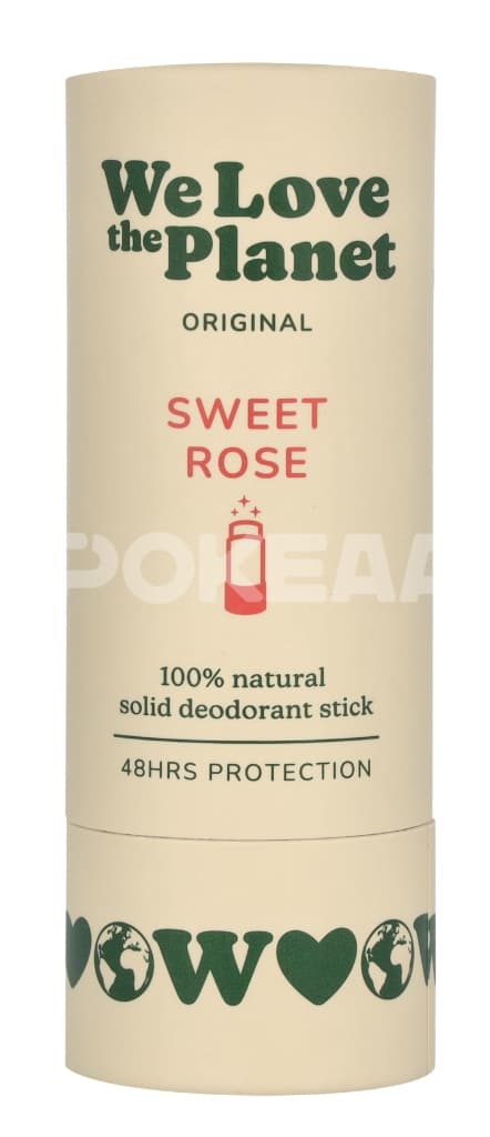 We Love The Planet Original Deodorant Stick 40g - Sweet Rose 1