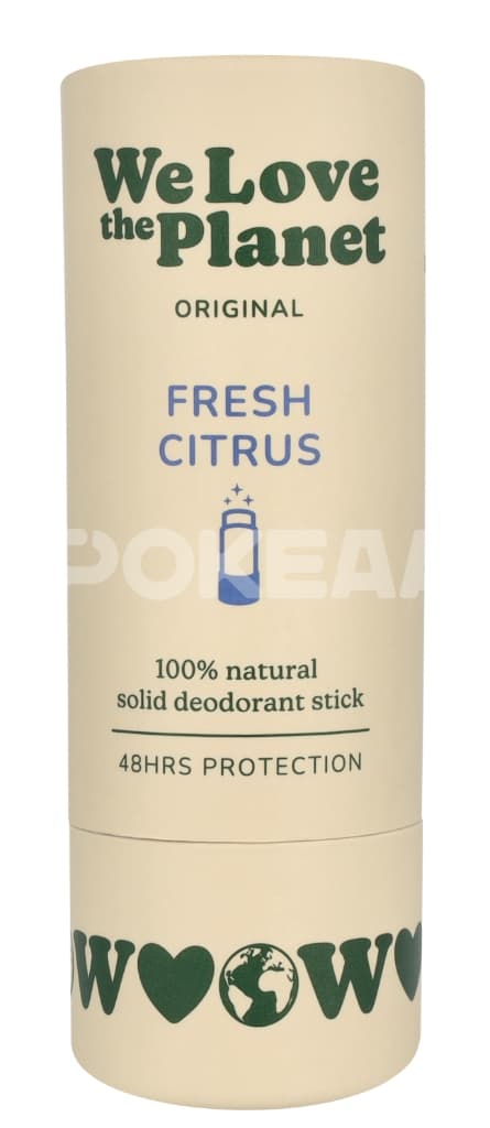 We Love The Planet Original Deodorant Stick 40g - Fresh Citrus 1