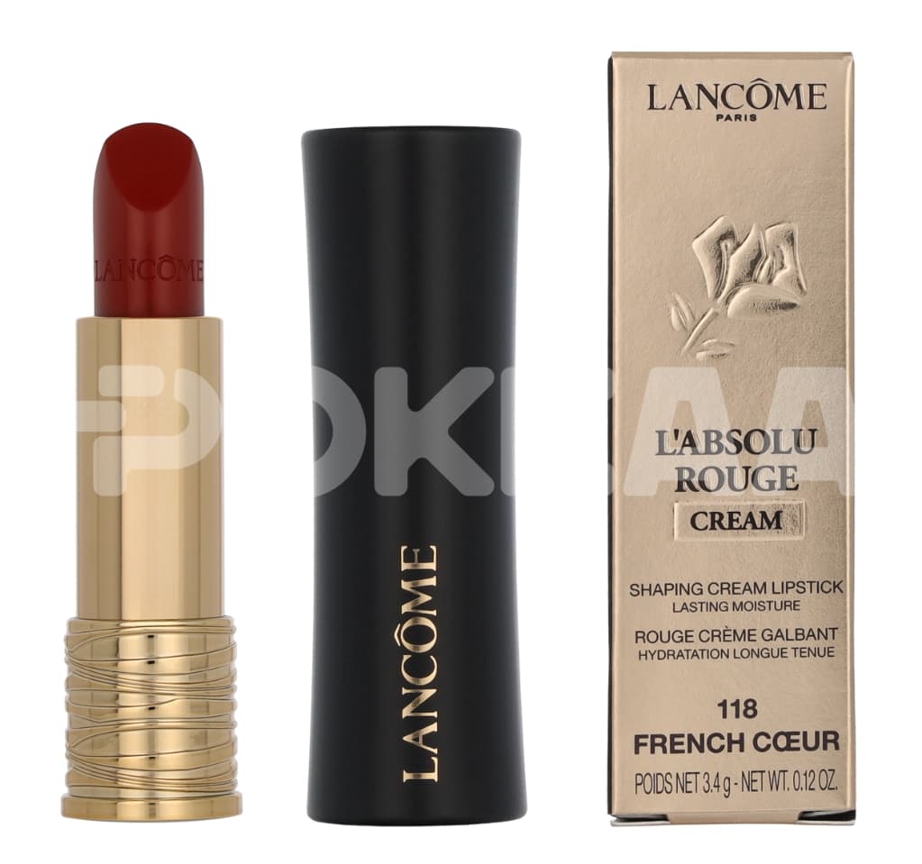 Lancome L'Absolu Rouge Cream Lipstick Refillable 3.4g - #118 French Coeur 1