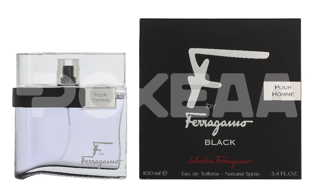 S. Ferragamo F By Ferragamo Black Edt Spray 100ml 1
