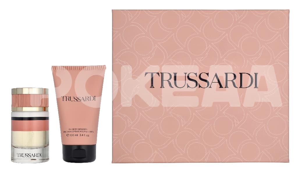 Trussardi New Feminine Contemporary Giftset 160ml - Edp Spray 60ml/Body Emulsion 100ml 1